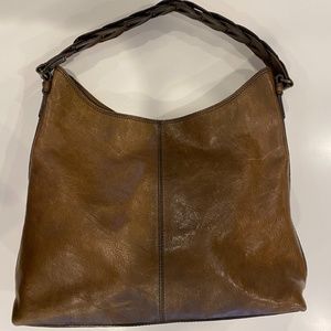 Banana Republic leather satchel/shoulder bag